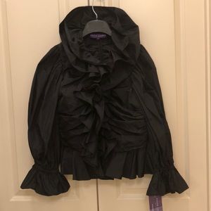 Ralph Lauren Purple Label Rare Silk Blouse